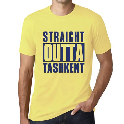 Homme Tee-Shirt Tout Droit Sorti De Tachkent - Straight Outta Tashkent - T-Shirt Graphique Éco-Responsable Vintage Cadeau Nouveauté