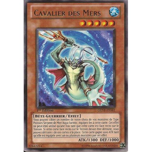 La Force Des Generations / Exclu Tcg !!! / Genf-Fr081 / Cavalier Des Mers / Rare