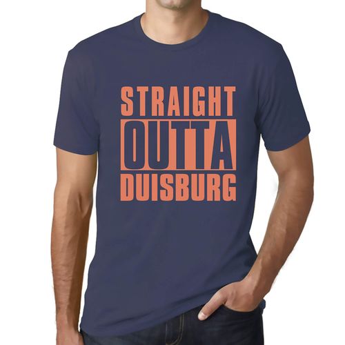 Homme Tee-Shirt Tout Droit Sorti De Duisburg - Straight Outta Duisburg - T-Shirt Graphique Éco-Responsable Vintage Cadeau Nouveauté