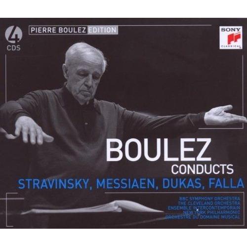 Boulez Dirige Stravinsky, Messiaen, Dukas Et Falla