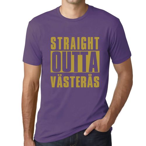 Homme Tee-Shirt Tout Droit Sorti De Västerås - Straight Outta Västerås - T-Shirt Graphique Éco-Responsable Vintage Cadeau Nouveauté