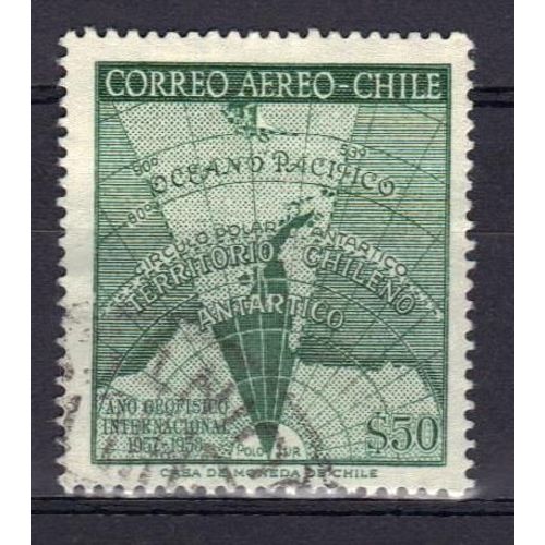 Chili 1958 Pa : Territoire Chilien Antarctique - Timbre Oblitéré