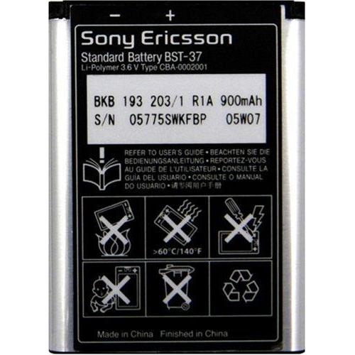 Sony Ericsson Bst-37 - Batterie Pour Téléphone Portable  Li-Ion - 3.5v - 900mah