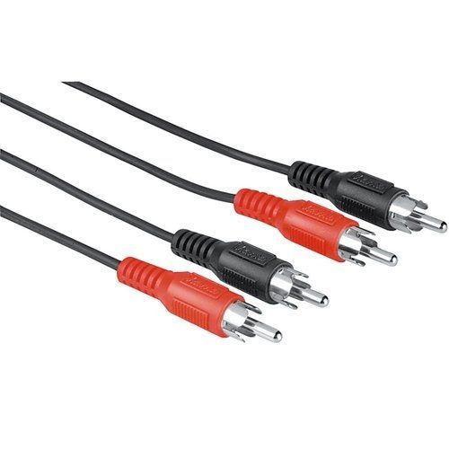 HAMA - 29950 - CONNECTIQUE - CORDON 2 RCA MÂLES 2 RCA MÂLES - 1,20 M