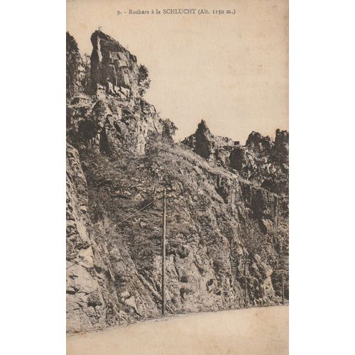 Vosges La Schlucht Rochers