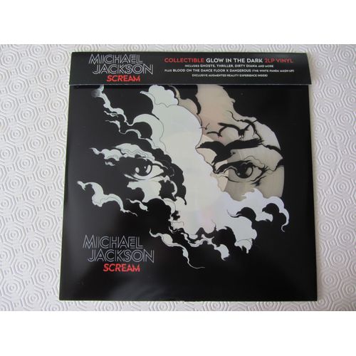 Scream (Double Vinyle Couleur À Tirage Très Limité. 1 Crème Et 1 Bleu Marbré) : Thriller - Dirty Diana - Blood And The Dance Floor - Dangerous - Ghosts