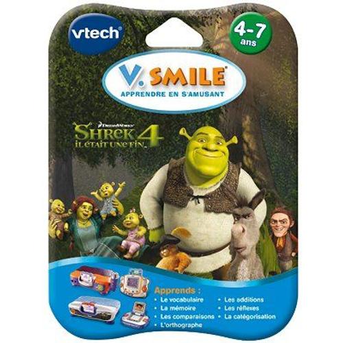 Jeu Pour Console De Jeux - Vsmile - Jeu Vmotion : Shrek 4