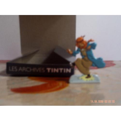 Les Archives De Tintin - Figurines Tintin Au Pays De L'or Noir