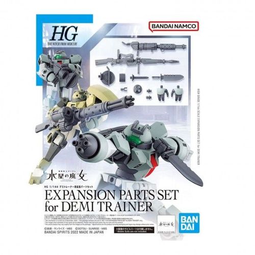 Maquette Gundam Gunpla - Expansion Parts Set For Demi Trainer Witch From Mercury Hg 1/144