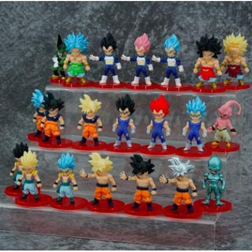 Figurines D'action Dragon Ball Mini, Goku, Vegeta, Poupées Dbz, Jouets Modèles, Lot De 21 Pièces