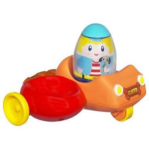 Voiture Weebles Avec Side-Car - Rouge