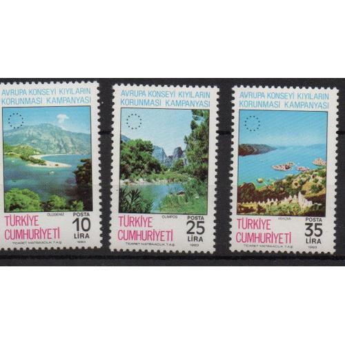Turquie Timbres Europa 1984