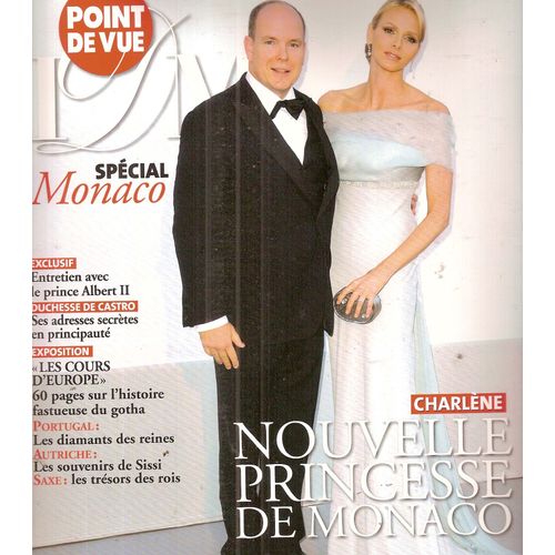 Images Du Monde (Point De Vue) 0028 Le Prince Albert (Interview Exclusif) & Charlene
