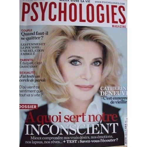 Psychologie Magazine 305 Catherine Deneuve.