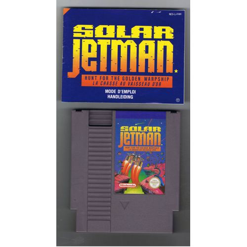 Solar Jetman Nes Nintendo Nes