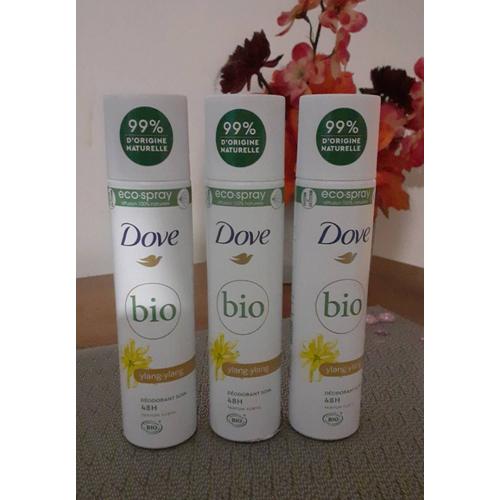 Déodorants Soins Dove Bio Ylang- Ylang 