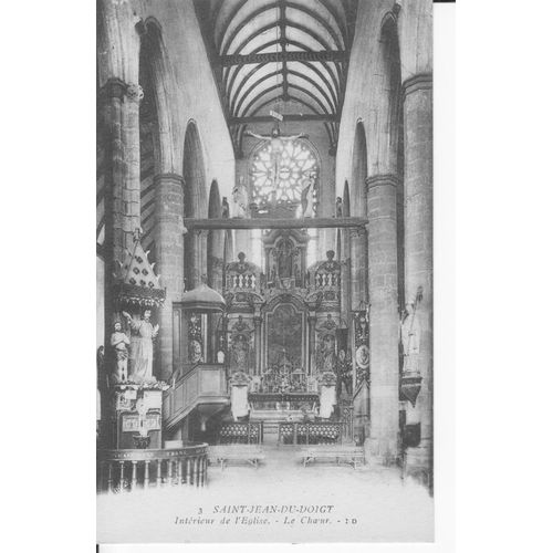 Saint-Jean-Du-Doigt - Intérieur De L'église - Le Coeur - Tbe - Réf 061 779