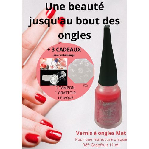 Vernis À Ongles Mat Rose Nacré Flormar Rose