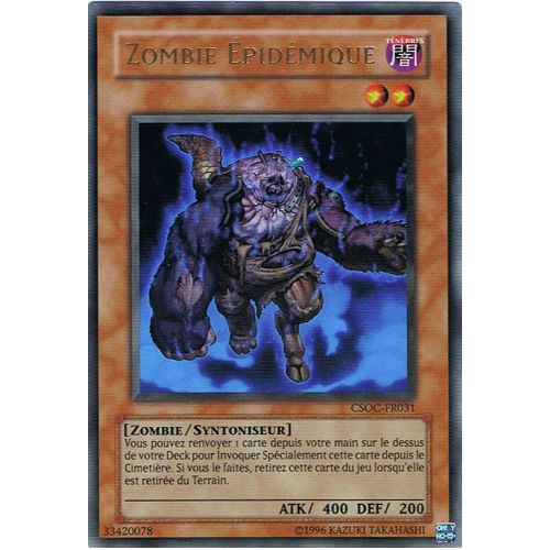 Yu-Gi-Oh! - Zombie Epidemique Csoc-Fr031 Ultra Rare