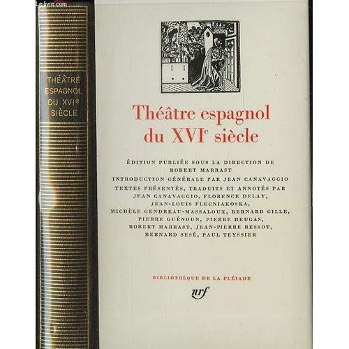 Théâtre Espagnol Du Xvie Siècle