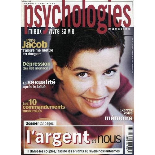 Psychologies Magazine, N° 168, Oct. 1998
