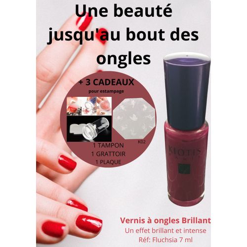 Vernis À Ongles Violet Kiotis 5 Ml Violet