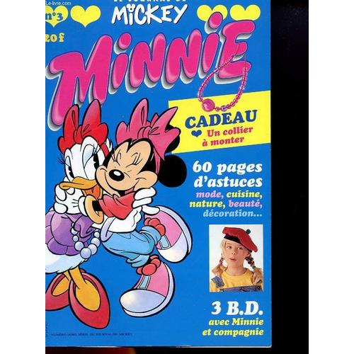 Le Journal De Mickey - Minnie N°3 - Minnie Et L'anneau Magique, Brigitte Reine Du Scoop, La Petite Sirene : Une Etoile Est Nee