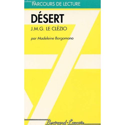 Desert : J.M.G. Le Clezio
