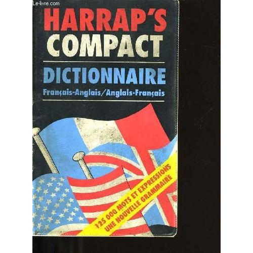 Harrap's Compact. Dictionnaire Francais / Anglais. Anglais/ Francais.