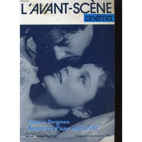 L'avant-Scene Cinema N°454. Sourires D'une Nuit D'ete De Ingmar Bergman
