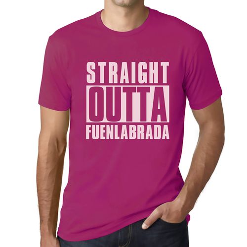 Homme Tee-Shirt Tout Droit Sorti De Fuenlabrada - Straight Outta Fuenlabrada - T-Shirt Graphique Éco-Responsable Vintage Cadeau Nouveauté