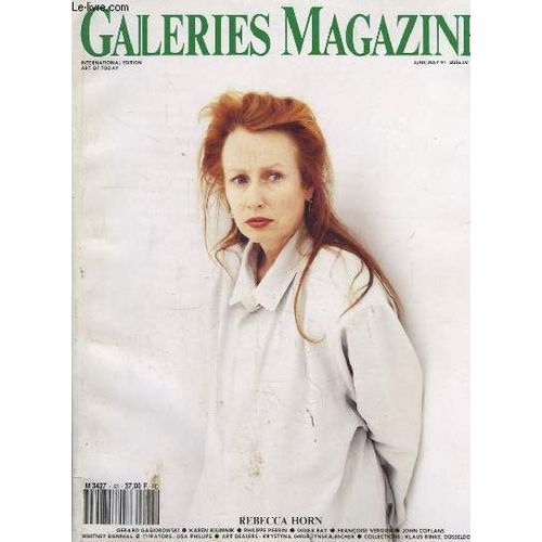 Galeries Magazine N°43 : Rebecca Horn