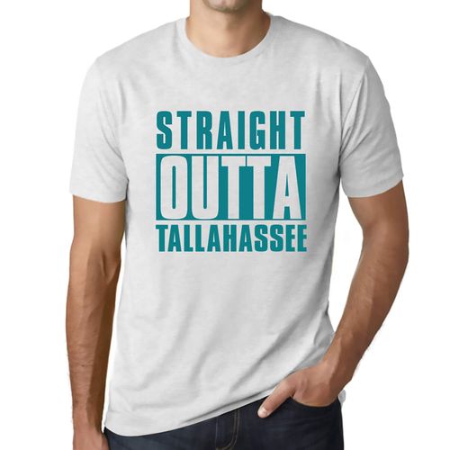 Homme Tee-Shirt Tout Droit Sorti De Tallahassee - Straight Outta Tallahassee - T-Shirt Graphique Éco-Responsable Vintage Cadeau Nouveauté