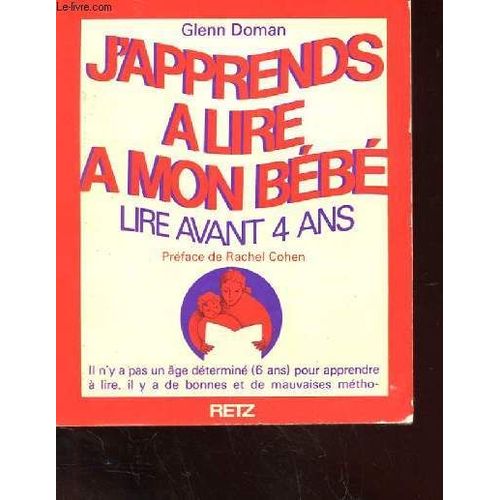 J'apprends A Lire A Mon Bebe. Lire Avant 4 Ans