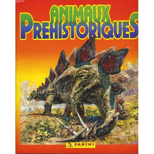 Album Animaux Prehistoriques Pour 179 Images Autocollantes (Incomplet).
