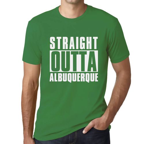 Homme Tee-Shirt Tout Droit Sorti D'albuquerque - Straight Outta Albuquerque - T-Shirt Graphique Éco-Responsable Vintage Cadeau Nouveauté