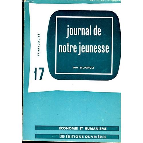 Journal De Notre Jeunesse