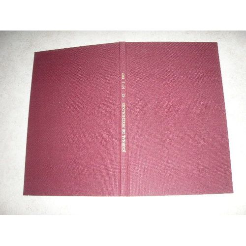 Journal De Psychologie Journal De Psychologie