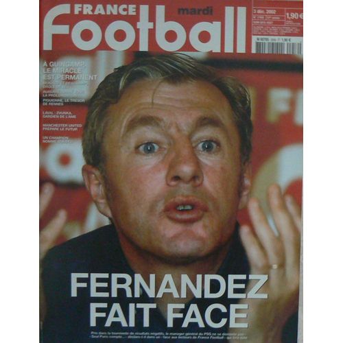 France Football N° 2956 : Psg(Fernandez)