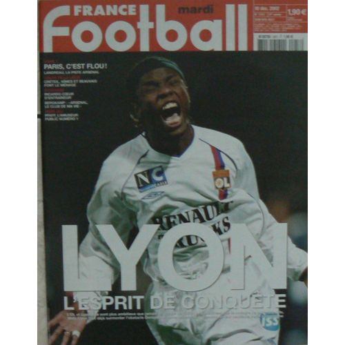 France Football N° 2957 : Lyon(Luyindula)