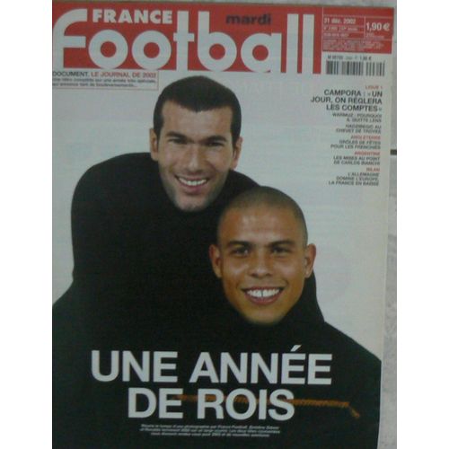 France Football N° 2960 : Zidane/Ronaldo(Une Annee De Rois)