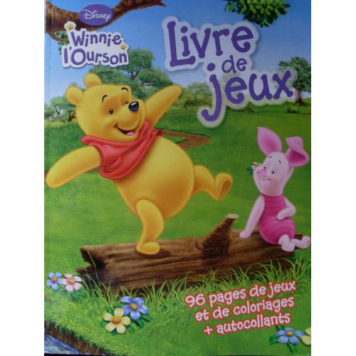 Winnie L'ourson - Livre De Jeux