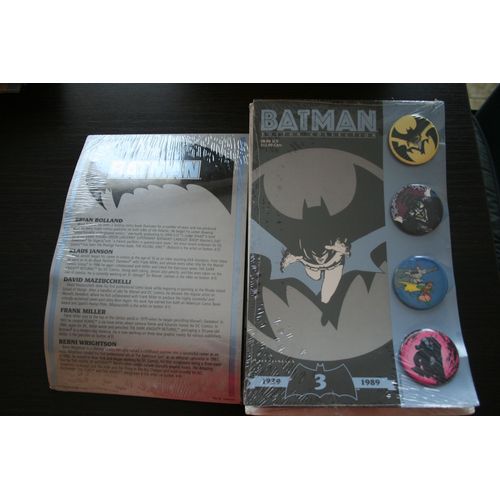 Dc Comics Batman - Bat-Man Plaquette De 4 Badges D'époque Neufs Série N° 3