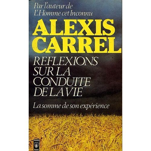Réflexions Sur La Conduite De La Vie.