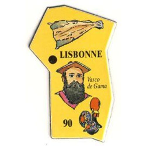 Magnet Le Gaulois - Europe - N° 90 "Lisbonne"
