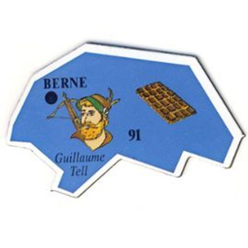 Magnet Le Gaulois - Europe - N° 91 "Berne"