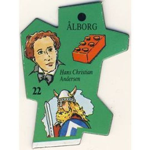Magnet Le Gaulois - Europe - N° 22 "Alborg"