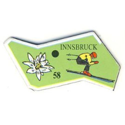 Magnet Le Gaulois - Europe - N° 58 "Innsbruck"
