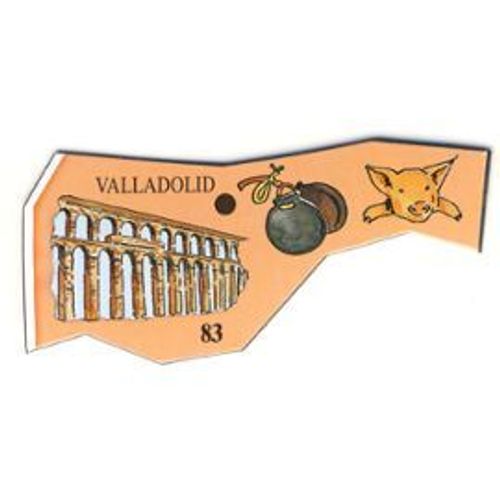 Magnet Le Gaulois - Europe - N° 83 "Valladolid"