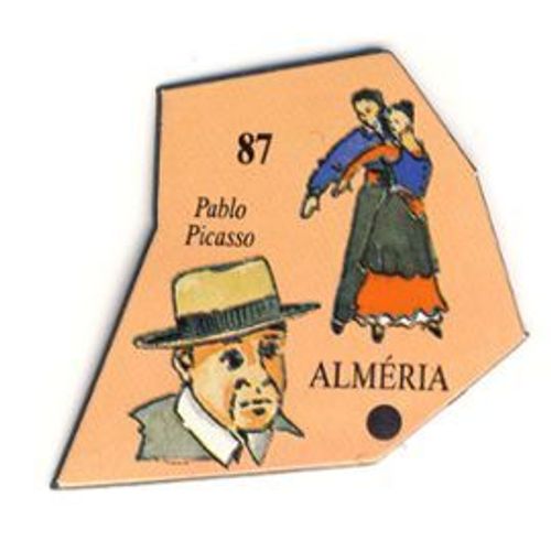 Magnet Le Gaulois - Europe - N° 87 "Alméria"